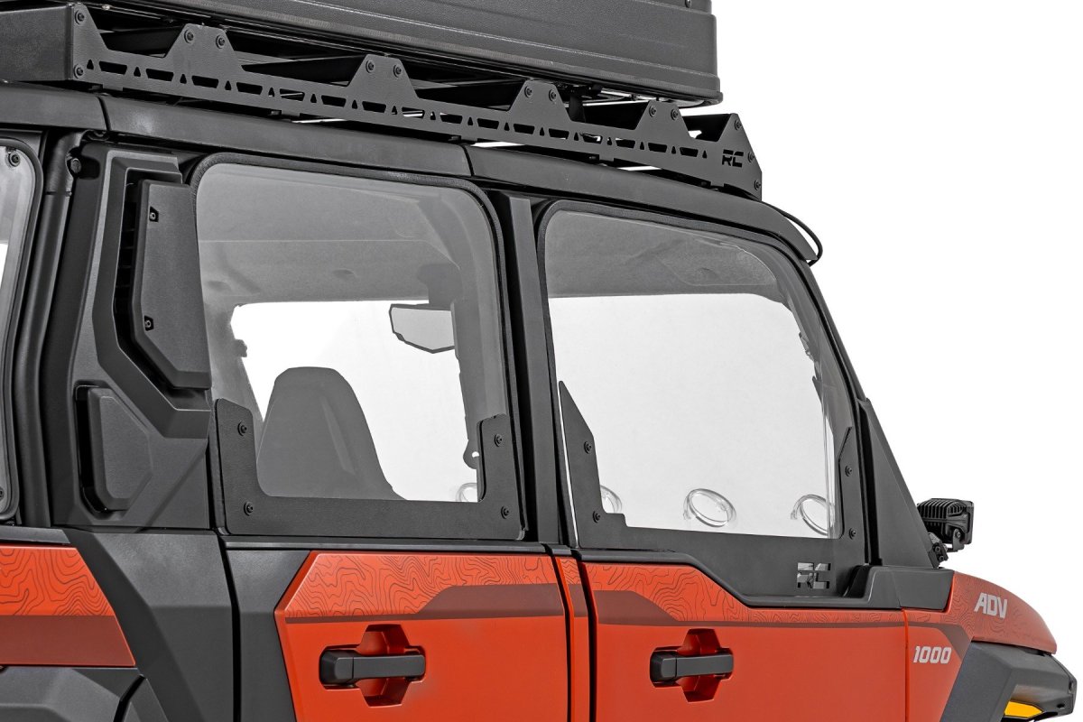 Polaris Xpedition ADV Ultimate Side Windows - Rough Country - Scratch Resistant - 2024+